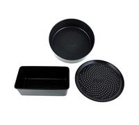 Juego de moldes antiadherentes para pan, pastel y bandeja para verduras Ninja [4380J300EUUK]