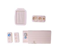 Juego de moldes de cuentas de arcilla con función de perforación, fabricante de cuentas de arcilla para manualidades, joyas, decoración, aretes, molde cortador de arcilla