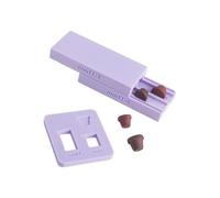Juego de moldes de cuentas de arcilla para pendientes hechos a mano con función de perforadores, fabricante de cuentas para manualidades, decoraciones de joyería, molde de bolas suaves con