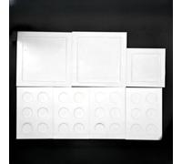 Juego de moldes de curado de electrolitos de estado sólido, moldes tipo moneda y bolsa for experimentos de congelación direccional, 1 ud.(Coin-Type 6 holes 18mm x1mm)