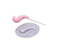 Juego de moldes de de silicona flexible de grado alimenticio para arcilla que crea textura de felpa Ideal para diseño de personajes y actividades escolares Molde de pequeño y resistente