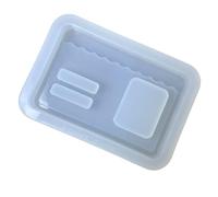 Juego de moldes de elastómero para joyas con 12 diseños, fácil de desmoldar y de grado alimenticio para entusiastas de múltiples planes consumibles de elastómero