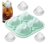 Juego de moldes de hielo antiadherentes y fáciles de disolver, bandejas de silicona para hacer cubitos de hielo | Congelador reutilizable, enfriador de bebidas, cócteles, refrescos, zumos, limonada