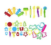 Juego de moldes de plastilina seguros para niños, para diseños creativos y divertidos de animales, plantas, vehículos