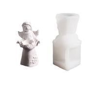 Juego de moldes de silicona resistentes para niños, suministros para manualidades y mejora de la creatividad y decoración del hogar