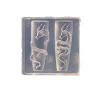 Juego de moldes de silicona versátiles para arte de uñas 3D con diseños de flores de rosa, ideal para manualidades y fabricantes de joyas