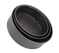 Juego de Moldes Para Tarta de Queso, Herramientas Para Hornear con Revestimiento Antiadherente de Calidad Alimentaria Para Pastel de café, Lasaña, 3 uds. Para Cocina Casera (24/26/28)