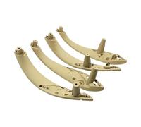 Juego de molduras for manija de puerta interior delantera, trasera, izquierda y derecha, compatible con BMW Serie 3, 4, M3, M4, F30, F31, F34, F36, F32, F33, F80, F82, F83, 318 y 320(F30 4Pcs beige)
