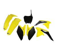 Juego de molduras UFO PLAST de 7 piezas de plástico amarillo/negro