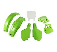 Juego de molduras UFO PLAST de 7 piezas de plástico verde/blanco