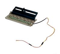 Juego de montaje de medios de sensor superior 710 a 119s-001 para impresora Pm43 Pm43i, guía de papel, tensor, componente que tiene piezas de etiqueta ABS de metal