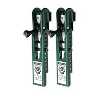 Juego de montaje de revestimiento de policarbonato para prácticos ajustes de espaciado de 4 8 pulgadas, herramienta de alineación de tablero de cementos, 2 medidores de revestimiento ajustables