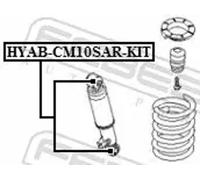 Juego de montaje del amortiguador HYAB-CM10SAR-KIT FEBEST para KIA HYUNDAI