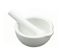 Juego De Mortero Y Maja Juego de molinillo especias cerámica, condimentos manual, Kit herramientas mortero y cocina, 1(8cm)