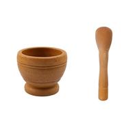 Juego de mortero y mano Molinillo for prensar ajo, puré de, olla for triturar Manual, bote for medicina, resina for golpear, mortero piedra for, herramientas cocina(A)