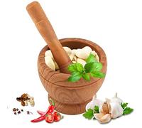 Juego de mortero y pilón, juego de mezcla manual de amoladora, Especias Juego de Mortero, Juego de Mortero Tazón de Molienda, herramienta de cocina para el hogar y la cocina