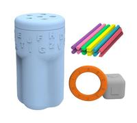 Juego de motores finos - Herramientas sensoriales de silicona suave para niños, juego de actividades educativas a juego con colores | Juego colorido para el desarrollo de las habilidades motoras con