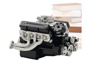 Juego de motores V8 para adultos - Construye tu propio juguete motor V8, kit de construcción de modelos - Dispone de realidad aumentada, sonidos e iluminación, 4 modos, más de 250 piezas,