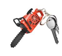 Juego de motosierra genérica, con cordón y colgante, juguetes de imitación de herramientas eléctricas, para hombres, niños, cumpleaños, viajes, mochila, bolsa de mano, equipaje,