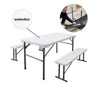 Juego De Muebles De Jardín Plegable De 3 Piezas Para Carpa De Fiesta