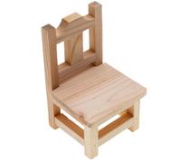 Juego de muebles en miniatura de madera, pequeños accesorios para muebles, muebles para el mundo de los cuentos de hadas para niños, muebles en miniatura para regalos de cumpleaños para la
