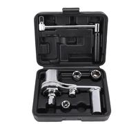 Juego de Multiplicadores de Torsión de Llave Extractora de Tuercas de Alta Resistencia Unidad de 1/2 Pulgada Relación 1:16 para Automóviles y SUV Acero con Dados de 17 Mm, 19 Mm y 21