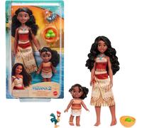 Juego De Muñecas Mattel Disney Moana 2 Y Hermana Simea