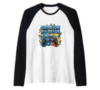 Juego de niños de juego en quinto grado de regreso a la escuela Sexto estudiante Camiseta Manga Raglan
