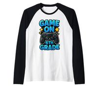 Juego de niños de juego en sexto grado de regreso a la escuela Sexto estudiante Camiseta Manga Raglan