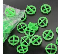 Juego de nivelación de azulejos con 204 piezas, incluyendo agujas de acero reemplazables y espaciadores transversales para control constante de altura y espacio de azulejos de 2 mm a 6 mm y grosor de