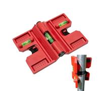 Juego de niveles de - Spiri magnético plegable | Herramientas de nivelación de licores | Poste medidor plegable y niveles de tubería | Herramienta de alineación ajustable sin esfuerzo |