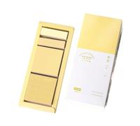 Juego de notas adhesivas degradadas, papel reposicionable, estudio de código de color, juego de notas de cocina para reuniones