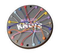 Juego de nudos inteligentes, lógico con diferentes niveles de dificultad, juego interactivo para padres e hijos de desatar la cuerda para niñas, niños, familia, amigos
