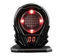 Juego de objetivo portátil - Panel de detección de disparos digital, indicador de resultados iluminado, analizador de precisión basado en sensores, dispositivo compacto de reto de ocio | Para