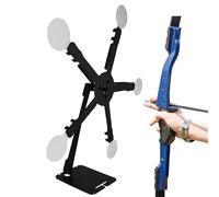 Juego de objetivos giratorios | Objetivos móviles dinámicos - Herramienta de práctica portátil de reinicio magnético de cinco ruedas de la fortuna ajustable para exteriores, patio trasero, mujeres y