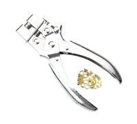 Juego de ojales, alicates de ojales de metal, kit de herramientas de ojales de 5 mm con agujero de lona, ojales de instalación, juego de herramientas de ojales