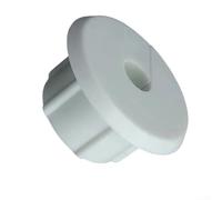 Juego de ojales de buje de pared ABS para agujeros perforados de 1 pulgada con cuerpo principal e inserto para acomodar cables de datos Starlink de hasta 8 mm (paquete de 2)