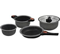 Juego de ollas 8 pzas. artepetra beaver brand