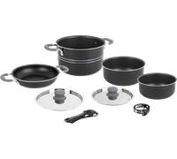 Juego de ollas brunner flavour 7+1 piezas con correa de sujeción ø 22 cm