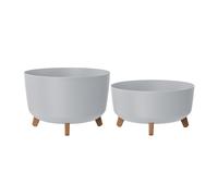 Juego de ollas Gracia DGRL400 + DGRL400L en gris