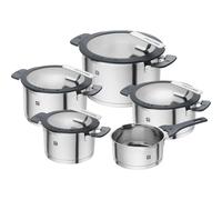 Juego de ollas ZWILLING Simplify Negro/Plata 5 piezas acero inoxidable