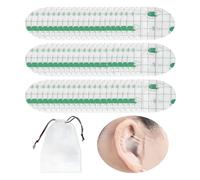 Juego de orejeras de ducha y natación - 60 piezas con estuche, impermeable y transpirable - indispensable para ducha y piscina