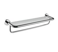 Juego de organización de baño con toallero, estante y accesorios para la mejor gestión del espacio