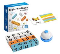 Juego de Ortografía Juego De Ortografía Inglés Juguete Ortográfico - Tacones Del , Para, Niños A partir de 3 Años, Cumpleaños De Viajes De Preescolar | Multiusos al Aire Libre Utilidad Durable