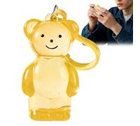 Juego de oso para apretar | Juego antiestrés para manipular | de lento ascenso | Para niños, adolescentes, adultos, viajeros, casa, oficina, coche, estudio, meditación, sala de espera, biblioteca