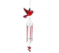 Juego de pájaros colgante, adorno colgante giratorio, 24,02 x 5,91 pulgadas, decoración elegante con diseño musical, accesorios de jardín, carillón de viento con estilo encantador, decoración del