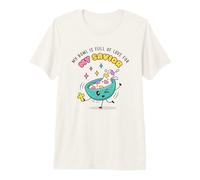 Juego de Palabras bíblico My Bowl Is Full of Love for My Savior Design Camiseta Premium