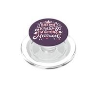 Juego de Palabras de Despedida de Soltera Divertido para Mujer Eat My Fairy Dust PopSockets PopGrip para MagSafe