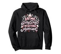 Juego de Palabras de Despedida de Soltera Divertido para Mujer Eat My Fairy Dust Sudadera con Capucha