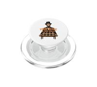 Juego de Palabras de Historia de Lincoln de Cuatro partituras y Cuatro Calaveras PopSockets PopGrip para MagSafe